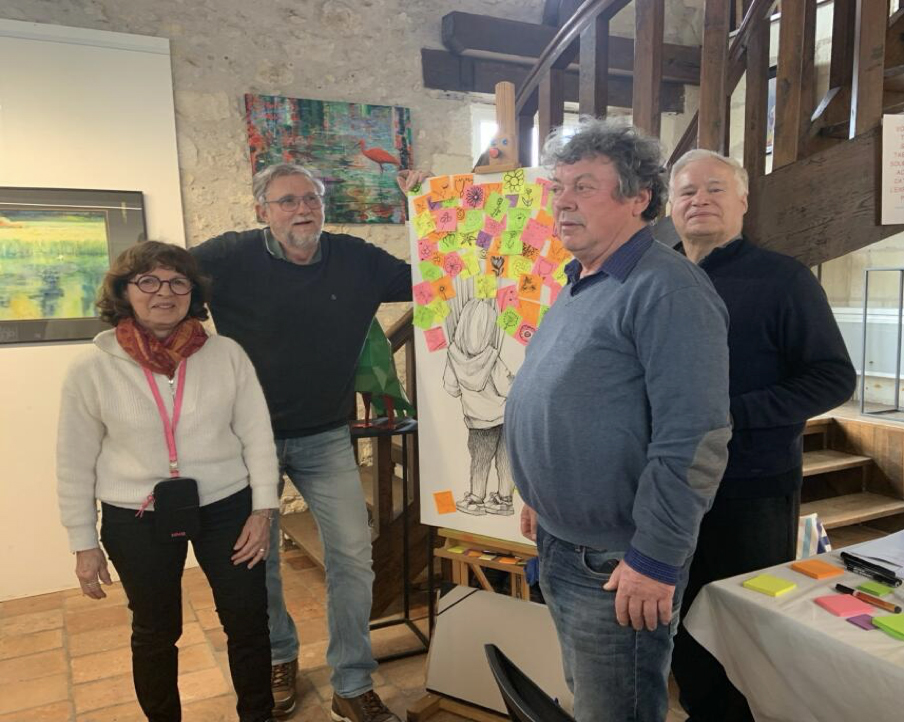 Exposition Des artistes peintres d'enfants du Rotary club Tours Ronsard