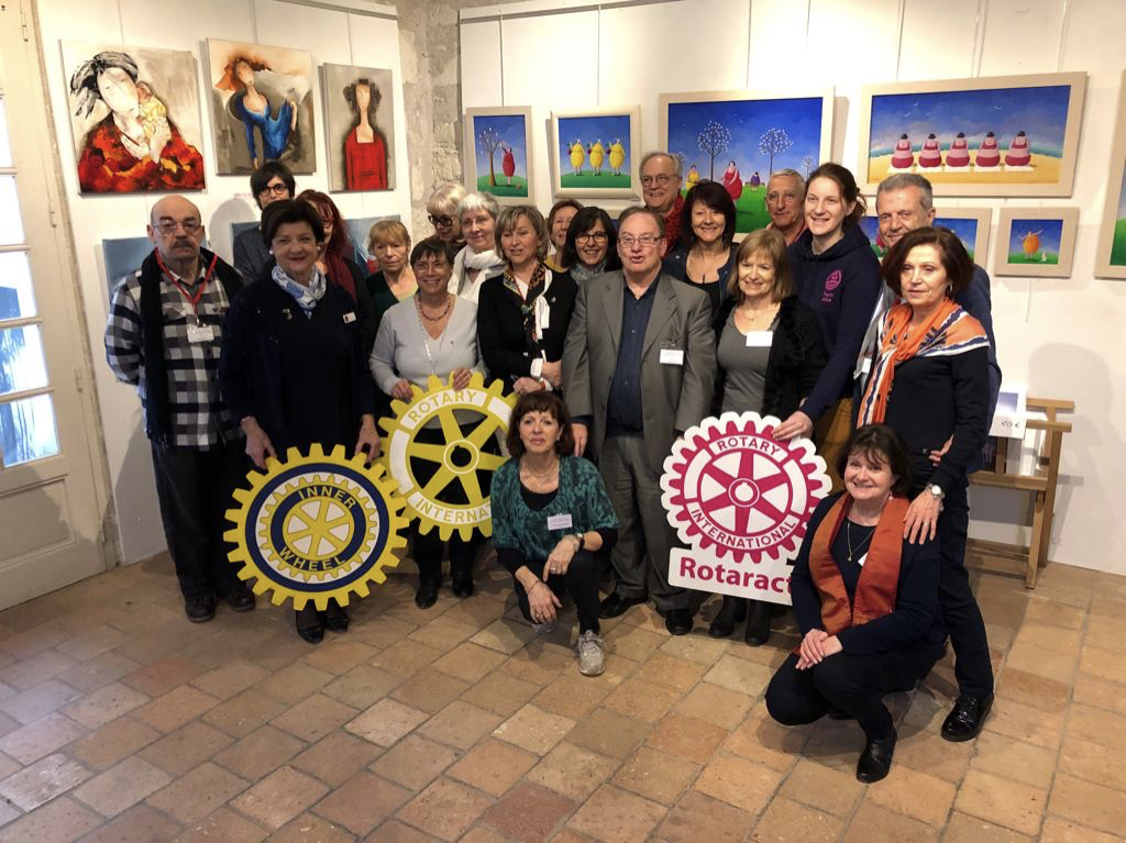 Exposition Des femmes peintres de femmes du Rotary club Tours Ronsard