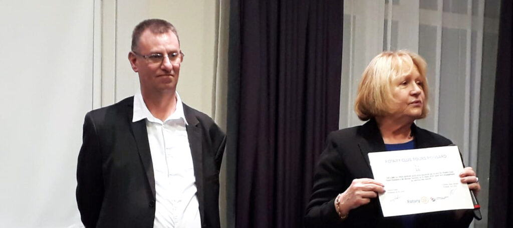 Prix Servir du Rotary club Tours Ronsard