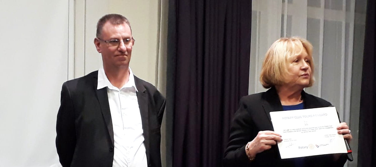 Prix Servir du Rotary club Tours Ronsard