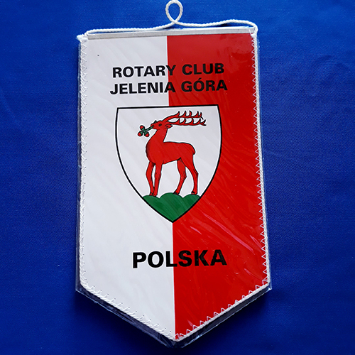 Fanion d'un club du Rotary International