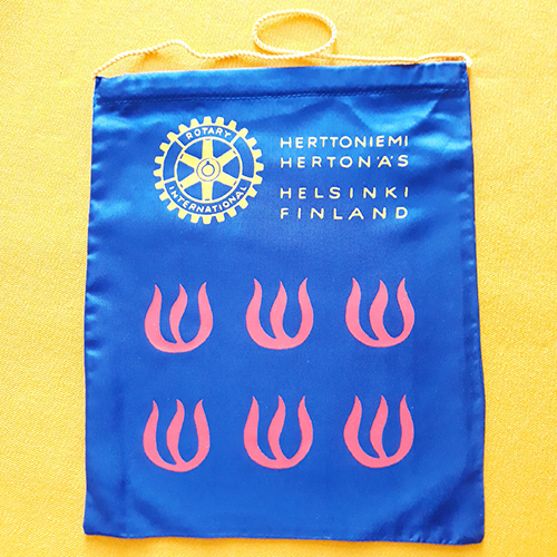 Fanion d'un club du Rotary International