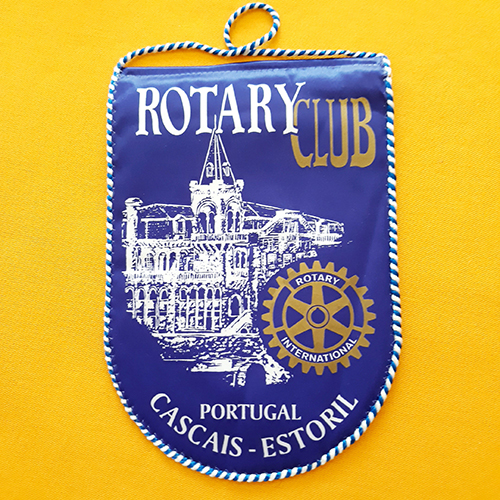 Fanion d'un club du Rotary International