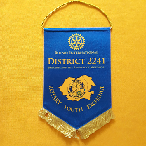 Fanion d'un club du Rotary International