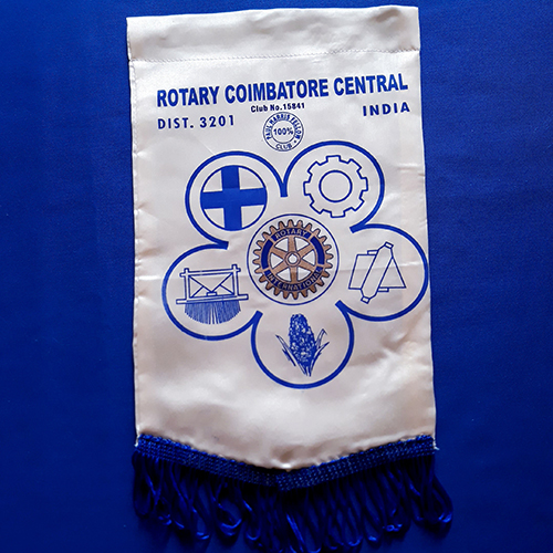 Fanion d'un club du Rotary International