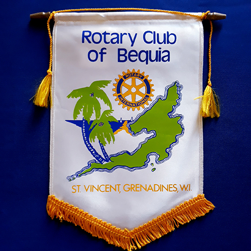Fanion d'un club du Rotary International