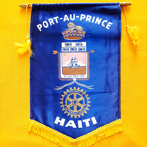 Fanion d'un club du Rotary International