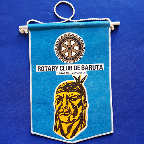 Fanion d'un club du Rotary International
