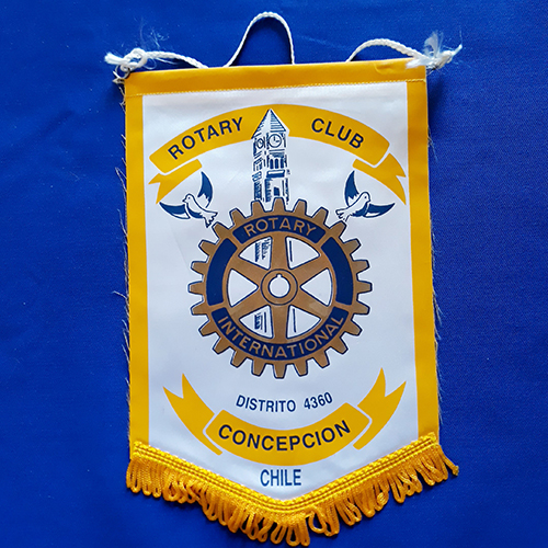 Fanion d'un club du Rotary International