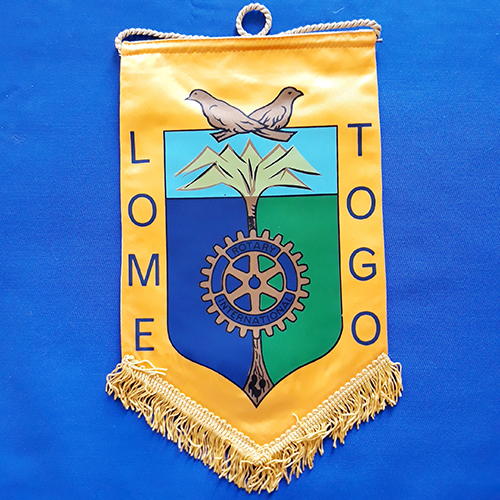 Fanion d'un club du Rotary International
