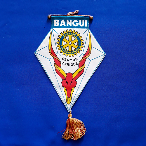 Fanion d'un club du Rotary International