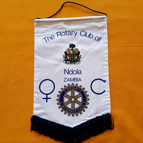 Fanion d'un club du Rotary International