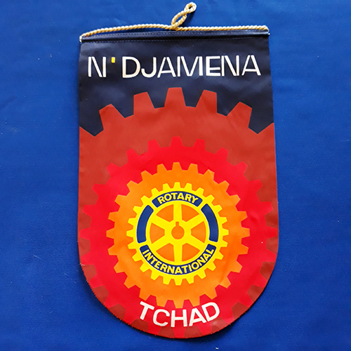 Fanion d'un club du Rotary International