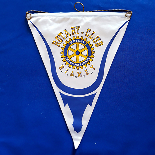 Fanion d'un club du Rotary International