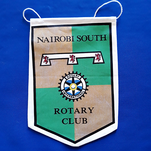 Fanion d'un club du Rotary International