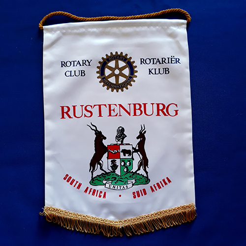 Fanion d'un club du Rotary International