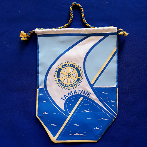 Fanion d'un club du Rotary International